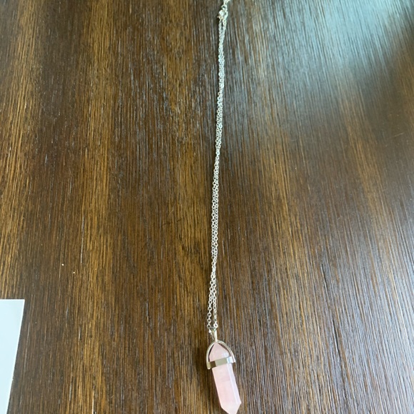 Soul Sister Rose Quartz Necklace Gift - Picture 2 of 2